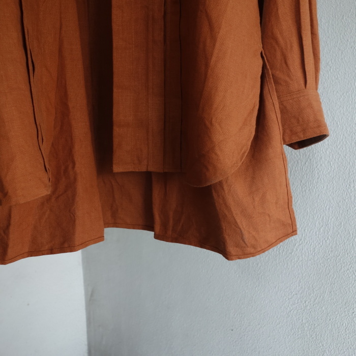 7月の製作 / french victorians heavylinen shirt / 別注品_e0130546_15251294.jpg
