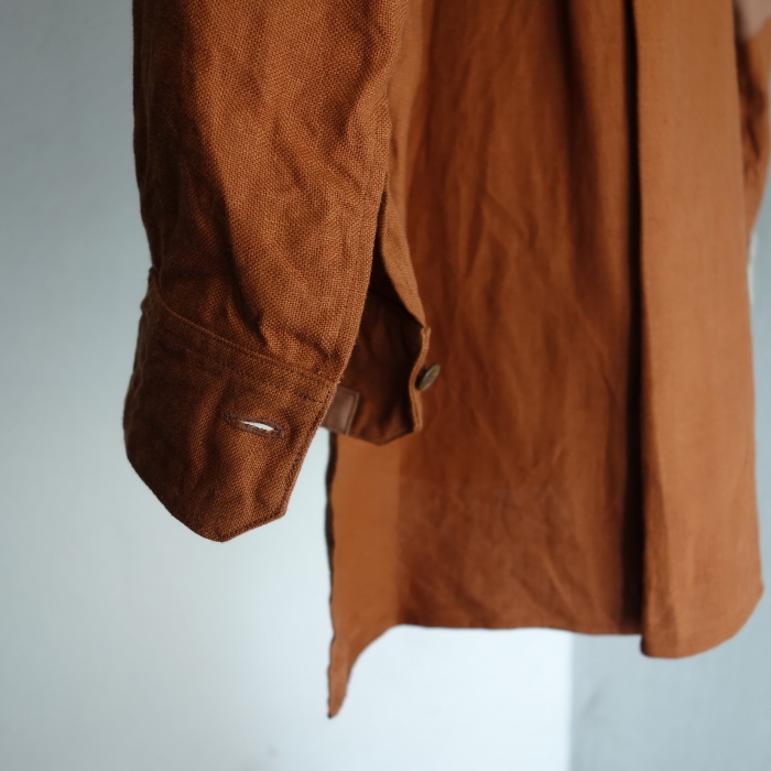 7月の製作 / french victorians heavylinen shirt / 別注品_e0130546_15263866.jpg