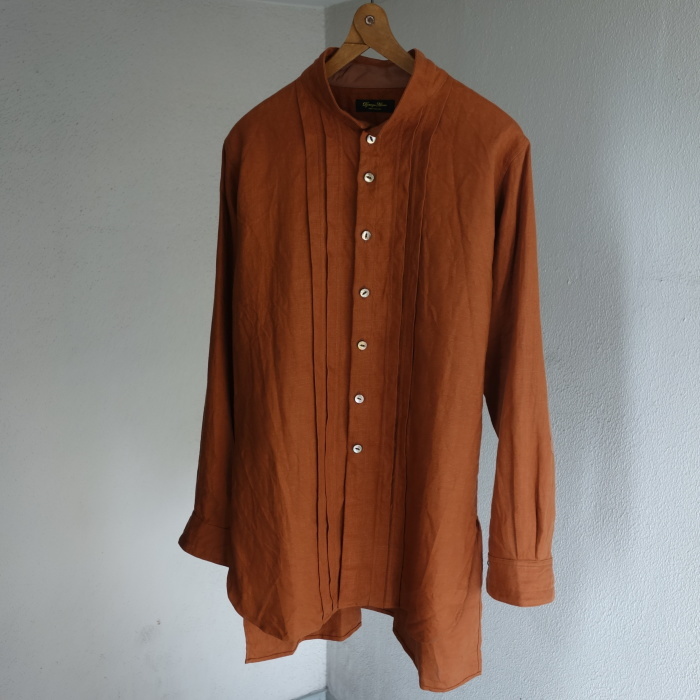 7月の製作 / french victorians heavylinen shirt / 別注品_e0130546_15273890.jpg