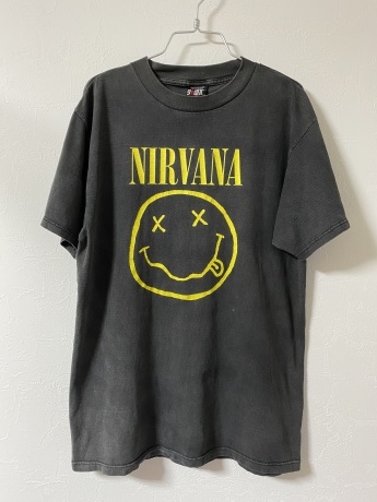 90s ニルヴァーナ Tee スマイル バンtee 福生古着屋 Space Of Time Men S Women S Used Clothing 90s ニルヴァーナ Tee スマイル バンtee 福生古着屋 Space Of Time Men S Women S Used Clothing