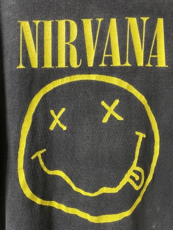 90s ニルヴァーナ Tee スマイル バンTee_b0166471_05062590.jpeg