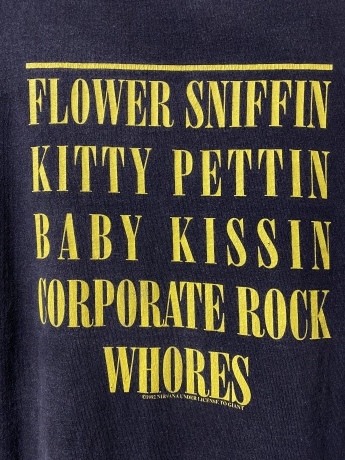 90s ニルヴァーナ Tee スマイル バンTee_b0166471_05072015.jpeg