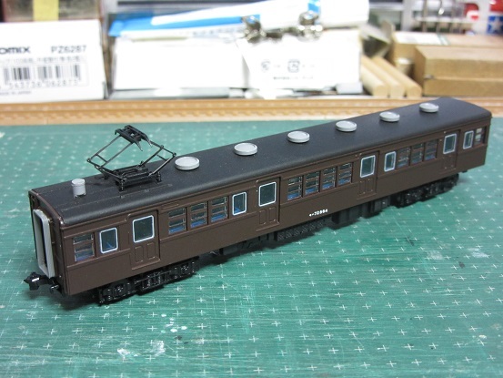 茶色いモハ72850（一話完結） : 赤い電車は臼い線