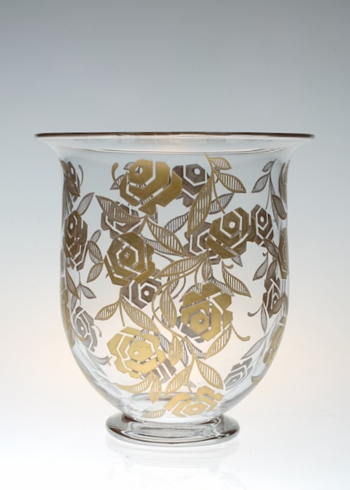 Baccarat \"roses\" Gold Paint Vase_c0108595_23215731.jpeg