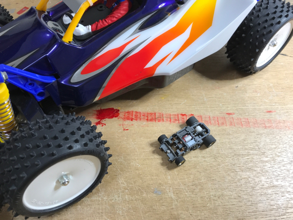 tyco440x2 HOスロットカー : Black Fantom