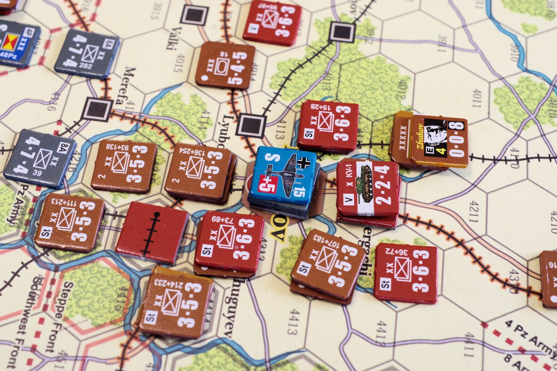 おトク情報がいっぱい！ GMT/CMJ60)Ukraine '43 （コマンド誌60号付）ウクライナ43その➁ ウォーゲーム