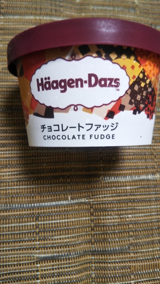 ハーゲンダッツ　チョコレートファッジ_f0076001_23221951.jpg