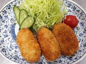 【自家製　ポテトコロッケ】_e0093046_10292523.jpg