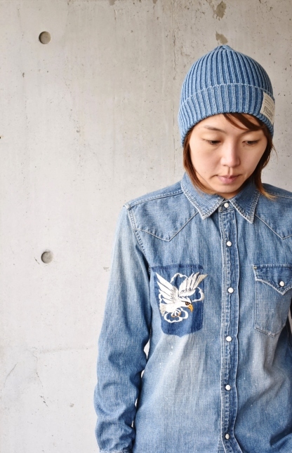 DENIM Western SHIRTS スカ刺繍★_d0152280_12360926.jpg