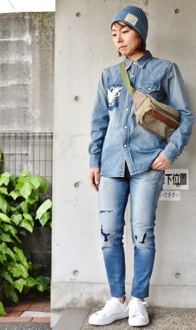 DENIM Western SHIRTS スカ刺繍★_d0152280_12363717.jpg