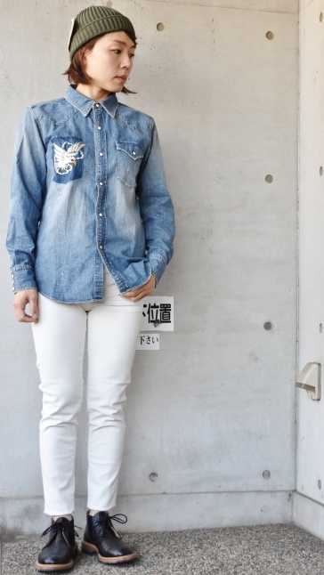 DENIM Western SHIRTS スカ刺繍★_d0152280_12383118.jpg