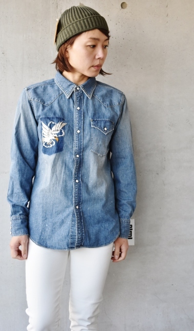 DENIM Western SHIRTS スカ刺繍★_d0152280_12384537.jpg