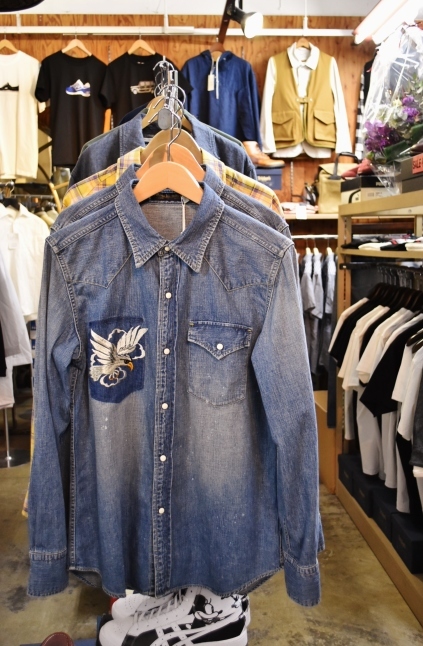 DENIM Western SHIRTS スカ刺繍★_d0152280_12464659.jpg