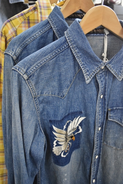DENIM Western SHIRTS スカ刺繍★_d0152280_12473044.jpg