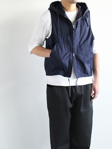 RANDT　Studio Vest - Pima Cotton Poplin_b0139281_13302926.jpg