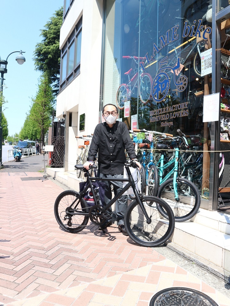 4月29日　渋谷　原宿　の自転車屋　FLAME bike前です_e0188759_16560864.jpg