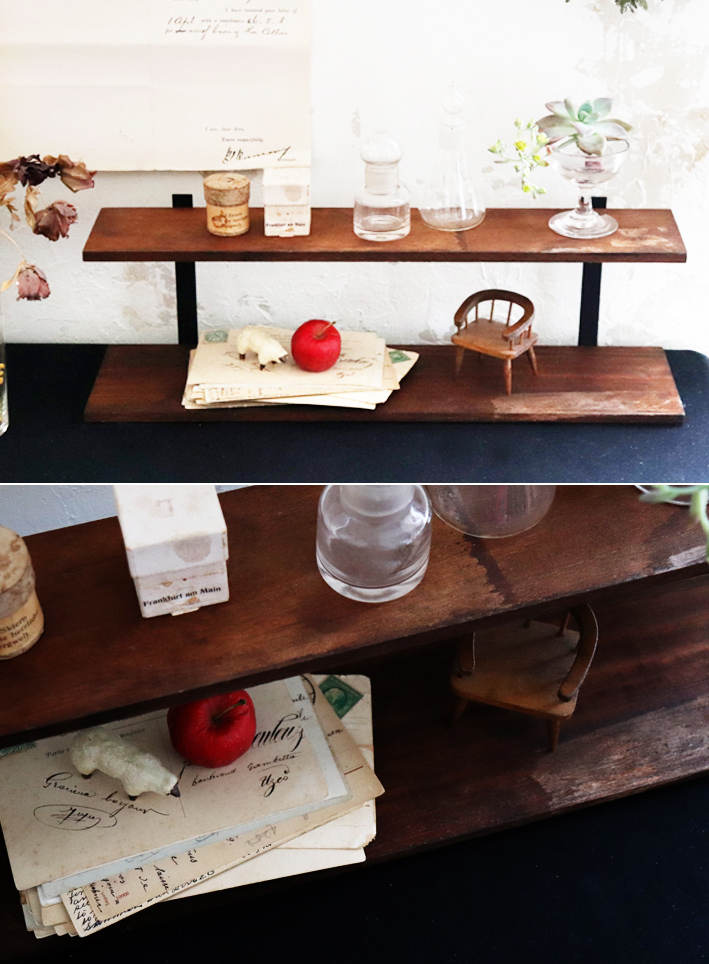 錆びた大きな棚受け アイアン 古材 DIY ヴィンテージ C 錆びた棚受け