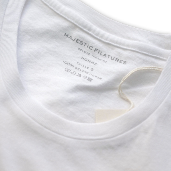 Majestic Filatures マジェスティック・フィラチュール  \"deluxe cotton\" デラックスコットン Tシャツ_c0118375_22092793.jpeg