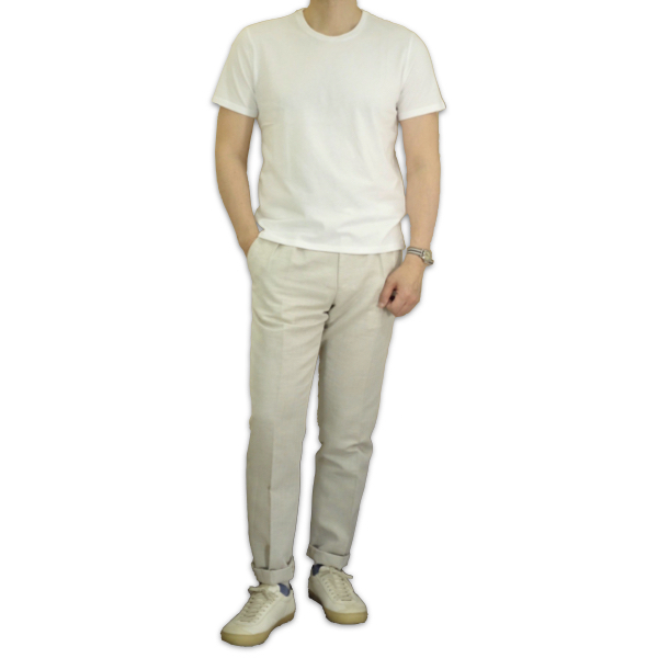 Majestic Filatures マジェスティック・フィラチュール \"deluxe cotton\" デラックスコットン Tシャツ_c0118375_22103736.jpeg