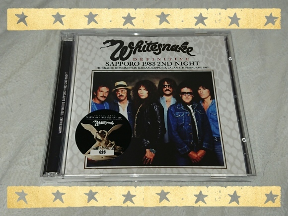WHITESNAKE / DEFINITIVE SAPPORO 1983 2ND NIGHT_b0042308_02153654.jpg