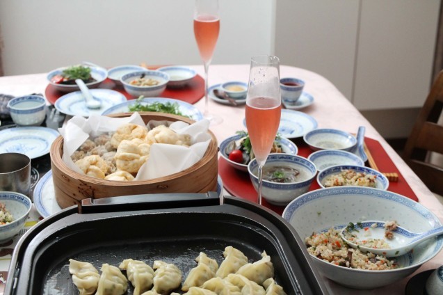 炒飯と餃子と焼売と!_d0377645_23200385.jpg