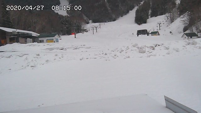 年4月27日 朝の丸沼高原スキー場ライブカメラ スノーボードが大好きっ Snow Life In 21 年4月27日 朝の丸沼高原スキー場ライブカメラ スノーボードが大好きっ Snow Life In 21