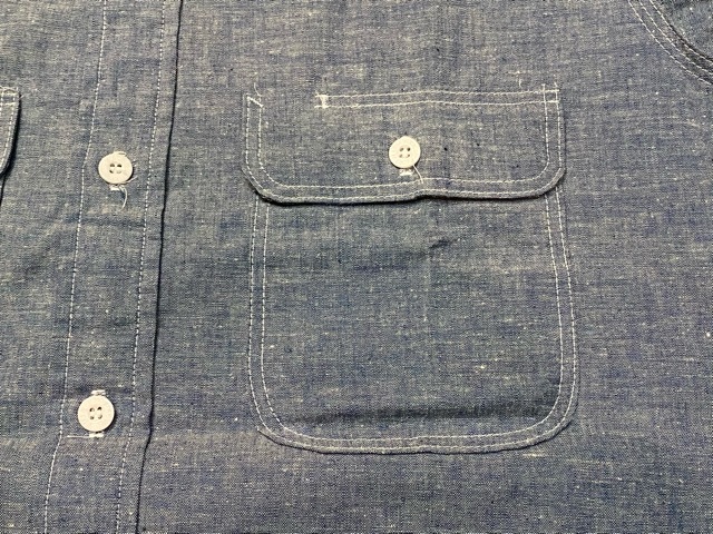 5月2日(土)マグネッツ大阪店オンラインストア開設!!スーペリア入荷日!!10:30~一挙公開!!#7 Work編!!RopingStitch Shirt,Chambray&Cotton Piante_c0078587_15505652.jpg