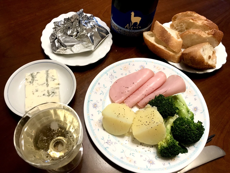 ホワイトアスパラガスに溶かしバター♪_c0212604_17541746.jpg