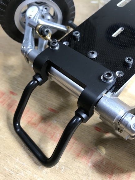 バギーチャンプカスタム バンパー改造 Black Fantom