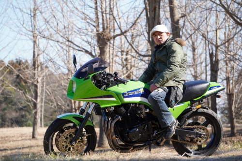山根 光宏 & kawasaki GPz1100(2020.01.19/USHIKU)_f0203027_18011689.jpg