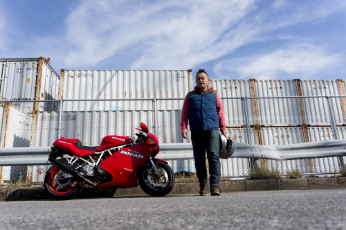 立山 芳洋 & DUCATI 900SS(2019.11.02/FUNABASHI)_f0203027_18183508.jpg