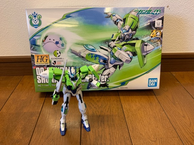 HG 1/144 ダブルオーガンダム 湘南ベルマーレver. : 湘南☆浪漫