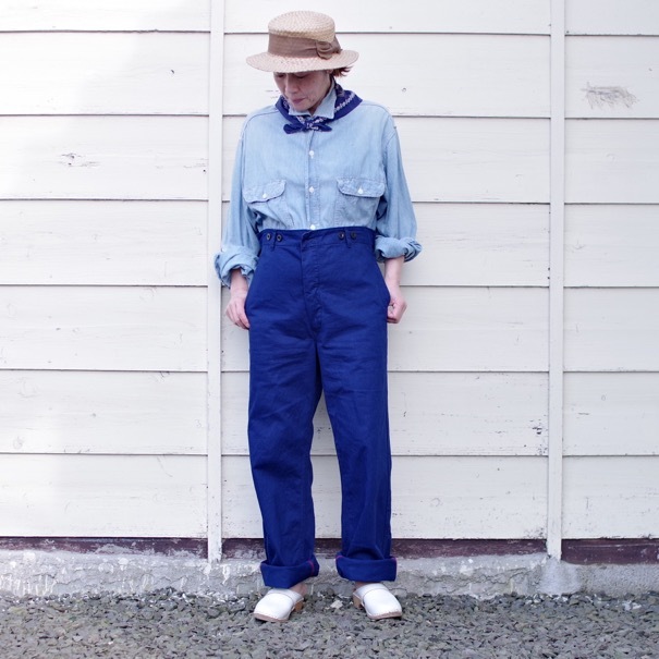 Euro Work Pants / HBT German / ユーロ ワークパンツ ヘリンボーン