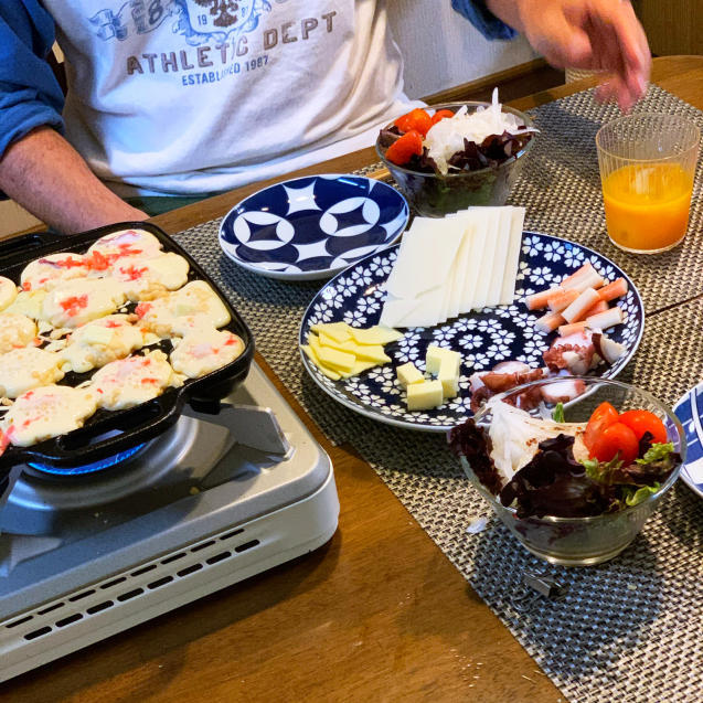久しぶりのタコパー_d0355333_22023199.jpg