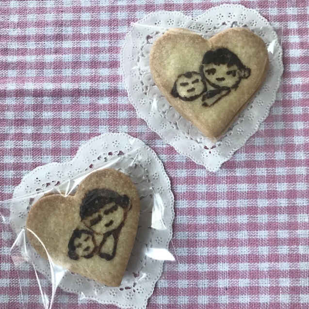 プレママ応援プリントクッキー to アベノマスク♡_e0141159_12391152.jpeg