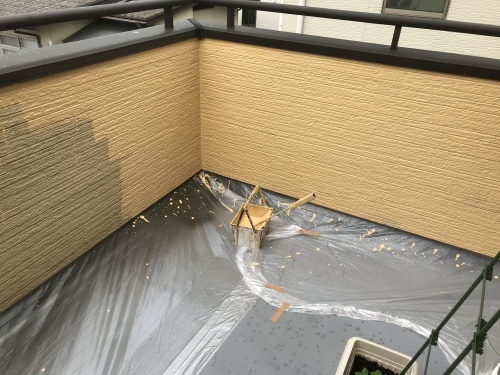 ベランダ塗装と片づけと引っ越しと建デポ_f0031037_17210440.jpeg