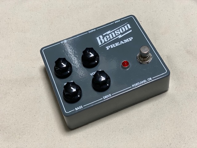 Benson Amps”PREAMP PEDAL” : 【○八】マルハチBlog Benson Amps”PREAMP PEDAL” : 【○八】マルハチBlog