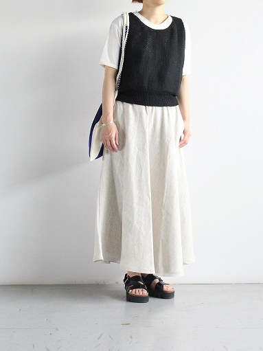 Worker’s Nobility　Circle skirt / Rustic 100% linen_b0139281_1211476.jpg