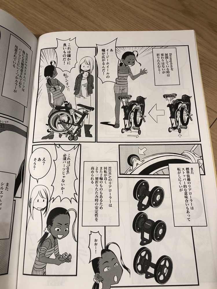 BROMPTON RIDEAチェーンテンショナー RIDEAイージーホイール交換_e0154005_23335813.jpg