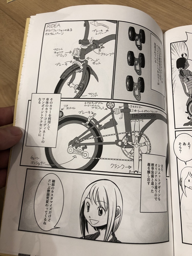 BROMPTON RIDEAチェーンテンショナー RIDEAイージーホイール交換_e0154005_23340115.jpg