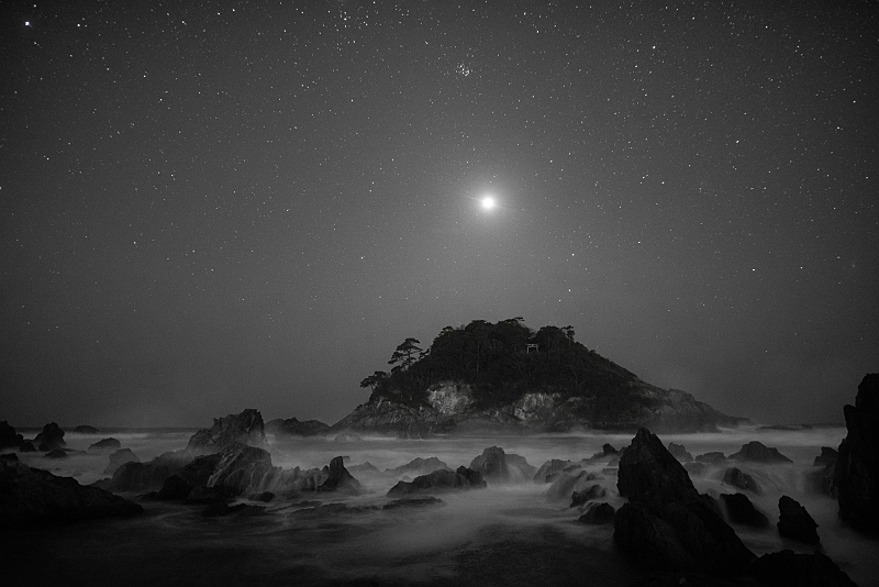 波涛照らす金星_c0216331_12012310.jpg