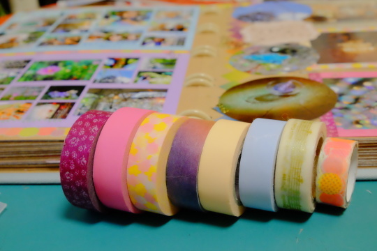 シャッフルプリントで盛り沢山なページに『おうち時間♪』_d0189735_10174056.jpg