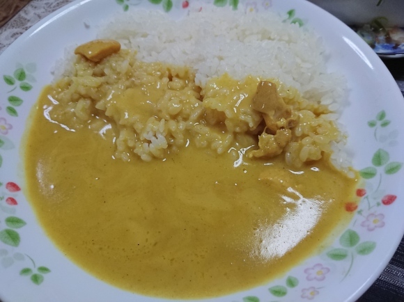 5/6 キリングリーンズフリー、西友みなさまのお墨付きレモンクリームカレー@自宅_b0042308_22465433.jpg