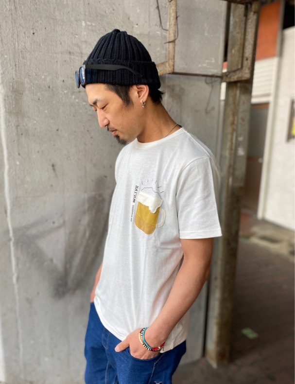 【g.r.n】USA.COTTON PKT MOTIF TEE！！！_e0400569_12401827.jpg