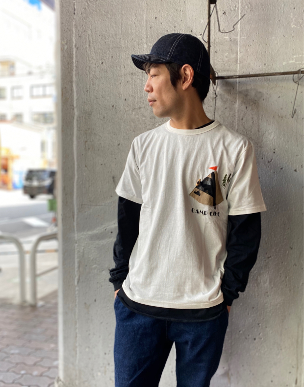 【g.r.n】USA.COTTON PKT MOTIF TEE！！！_e0400569_12423276.jpg