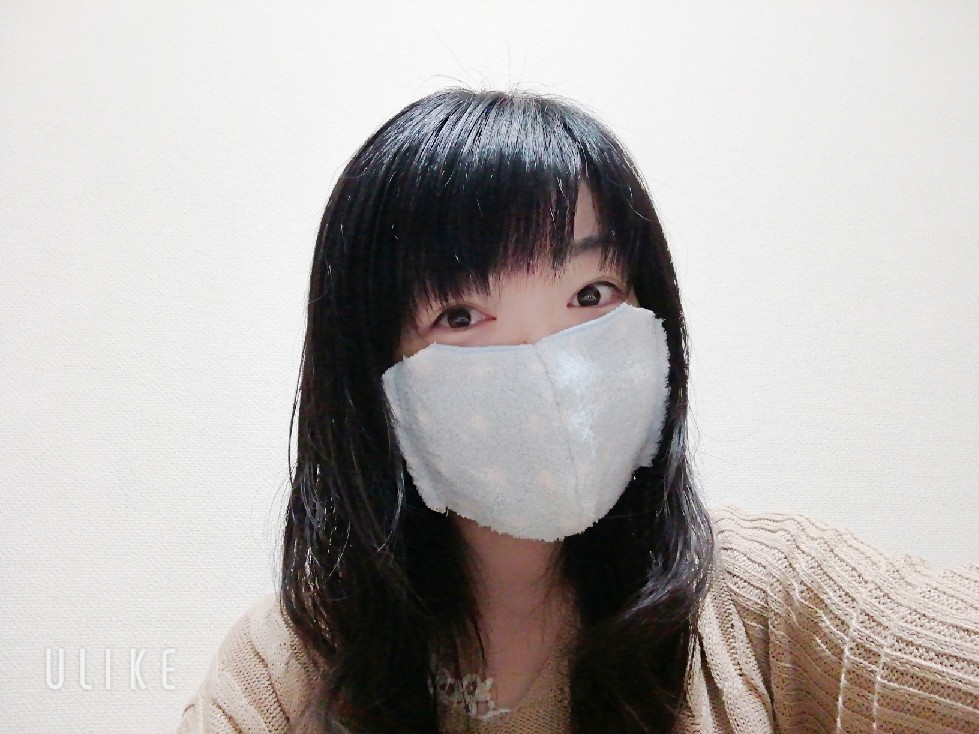 ★手作り立体マスク第二弾♪★_f0351775_22201615.jpg