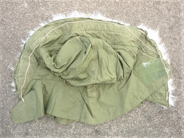 M-65フードのリペア（ワイヤー） : ミリタリーサープラスの気に