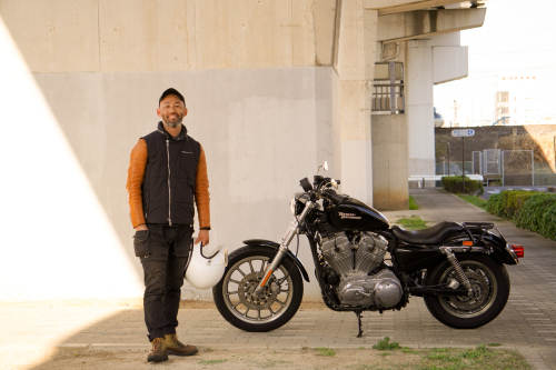 海野 敦 & Harley-Davidson Sportster XL883(2019.11.30/KOSHIGAYA)_f0203027_14595587.jpg