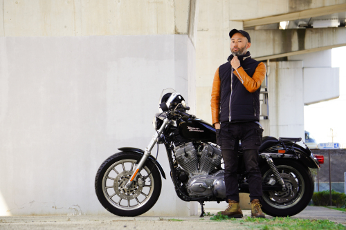 海野 敦 & Harley-Davidson Sportster XL883(2019.11.30/KOSHIGAYA)_f0203027_15000258.jpg