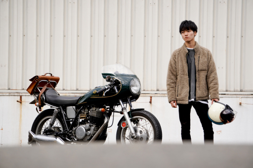 田村 大樹 & YAMAHA SR500(2020.01.04/TOKYO)_f0203027_15191799.jpg